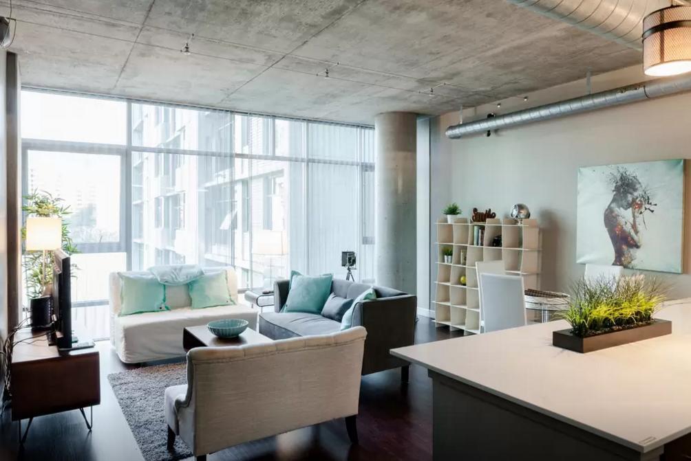 Met Lofts Suites Downtown La Los Angeles Room photo